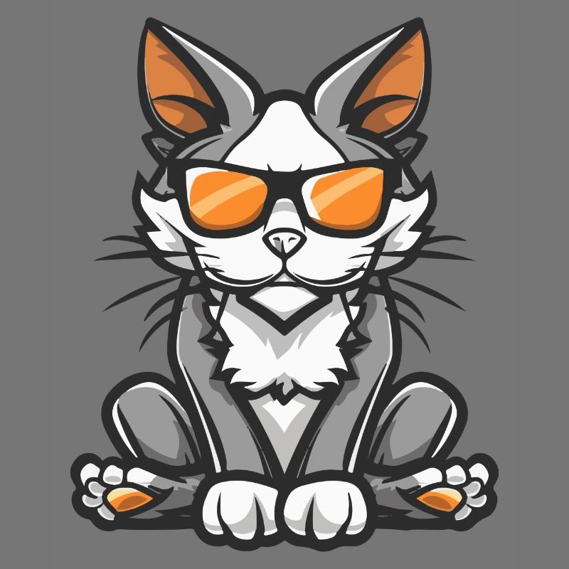 Katze Cool Comic
