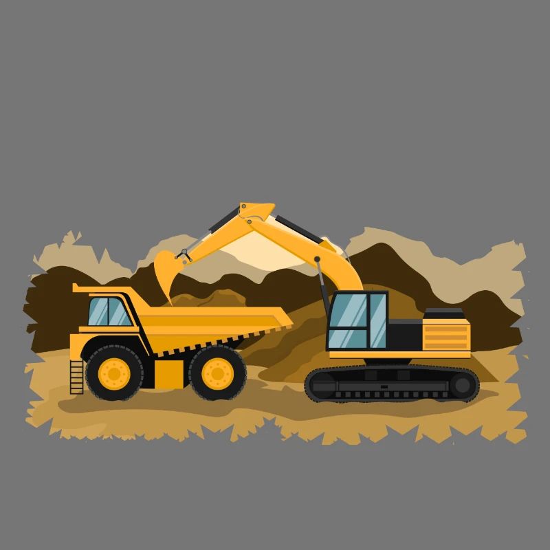 Bagger Kipper Geschenk Geschenkidee