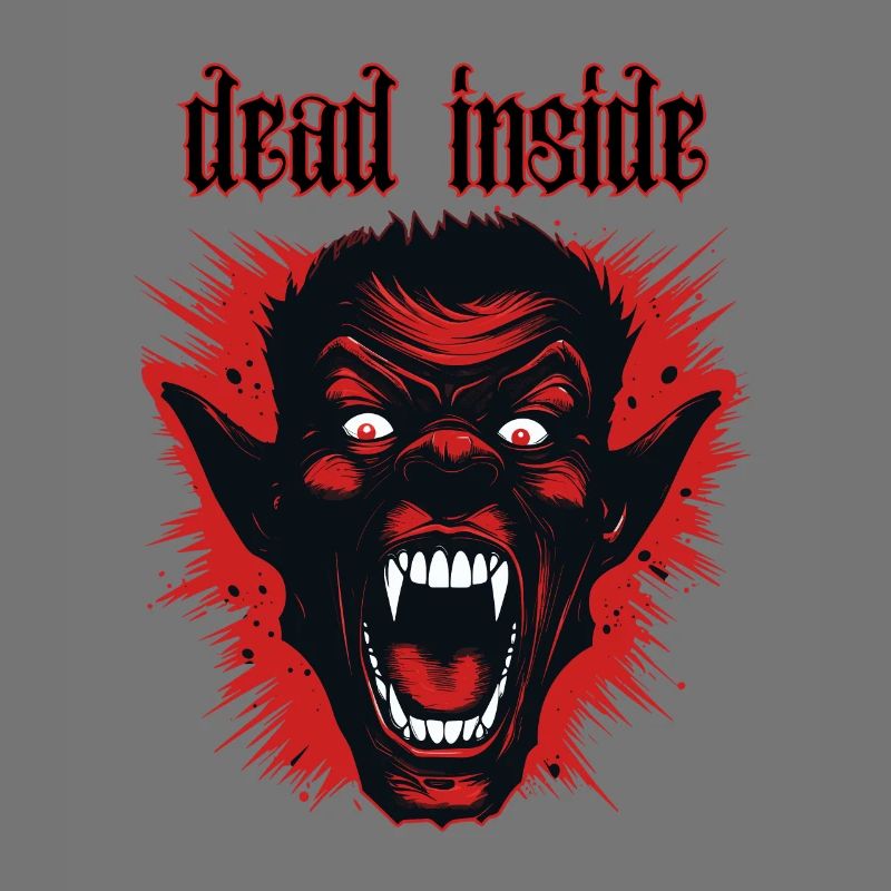 A humanlike Demon head, Dead Inside