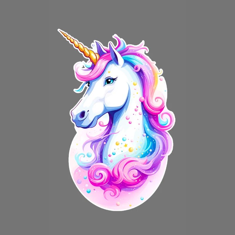 Regenbogen Einhorn 02