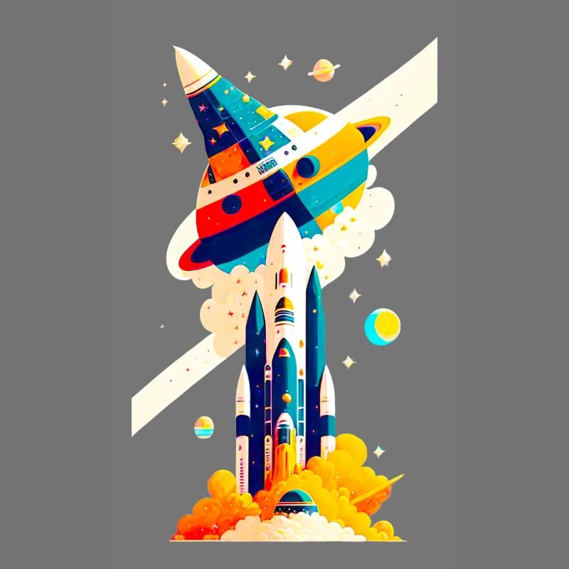 Space View / Rocket 02