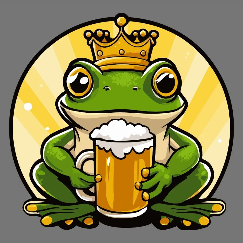 Frosch Bier Comic
