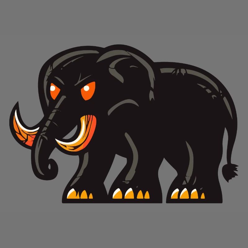 Mammoth Halloween Comic Elephant