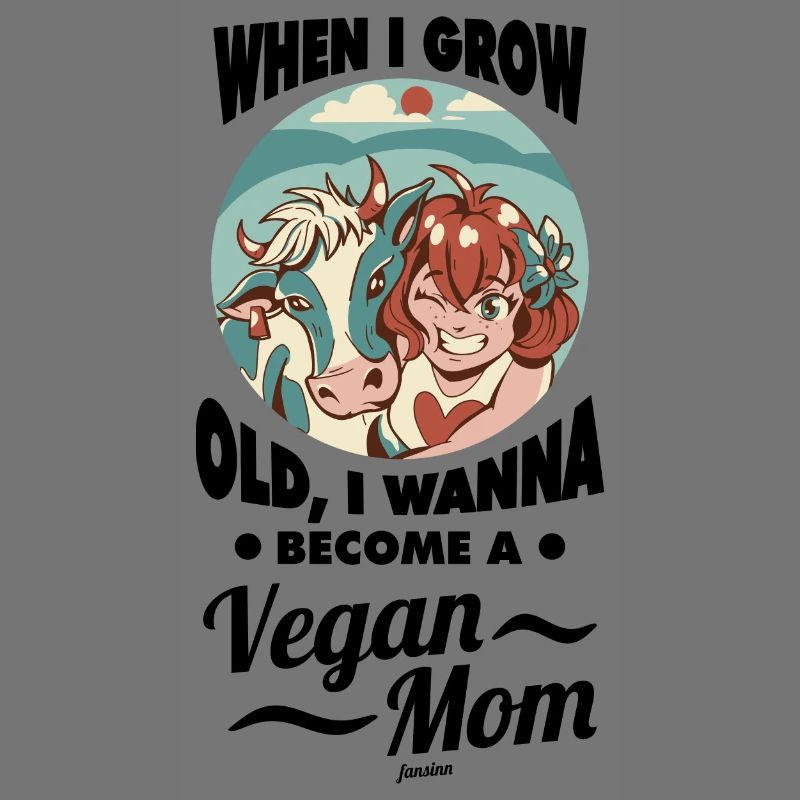 Mädchen wird Veganerin