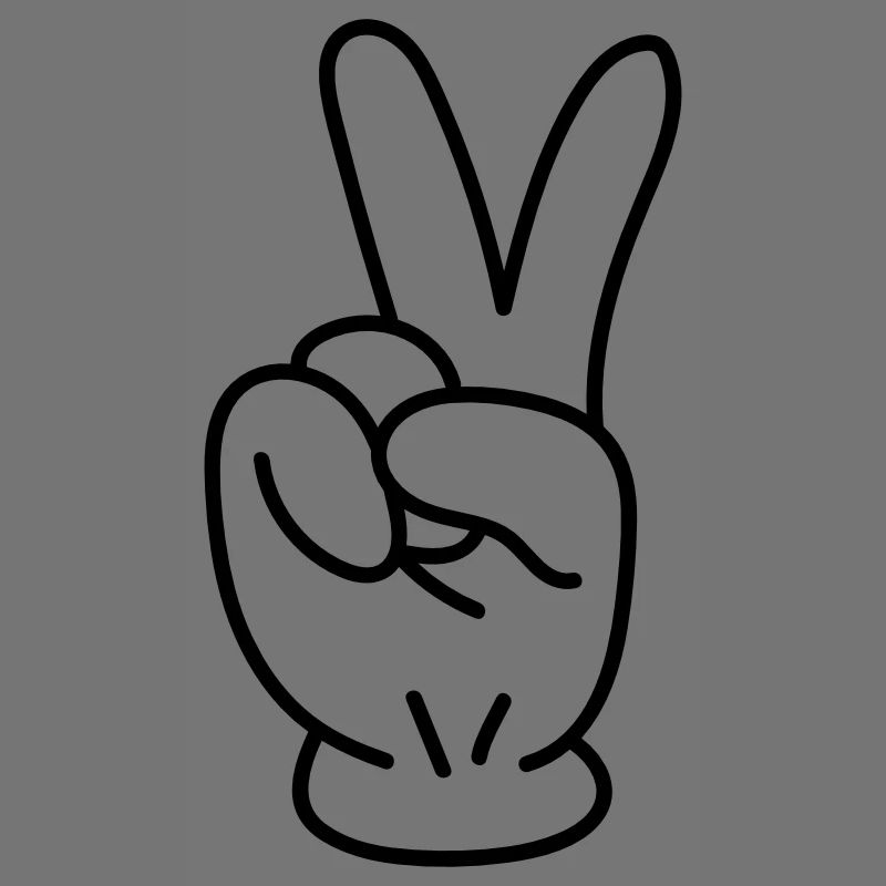 Peace Hand Comic