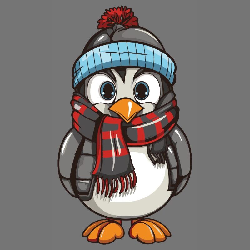 Pingouin Comic Hiver