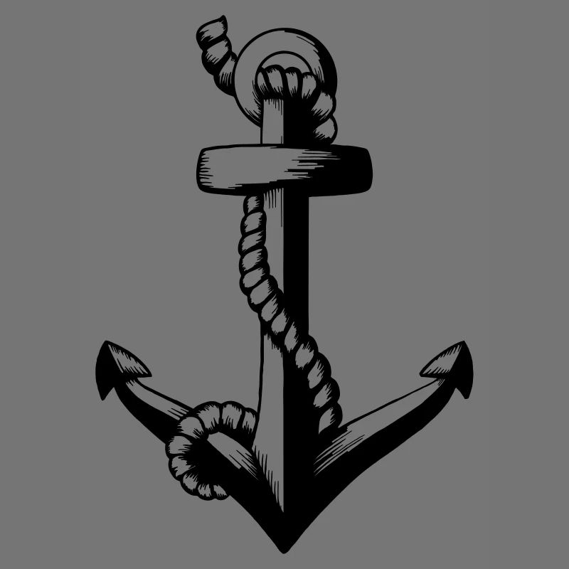 Anchor with rope