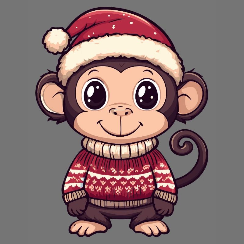 Monkey Christmas Comic