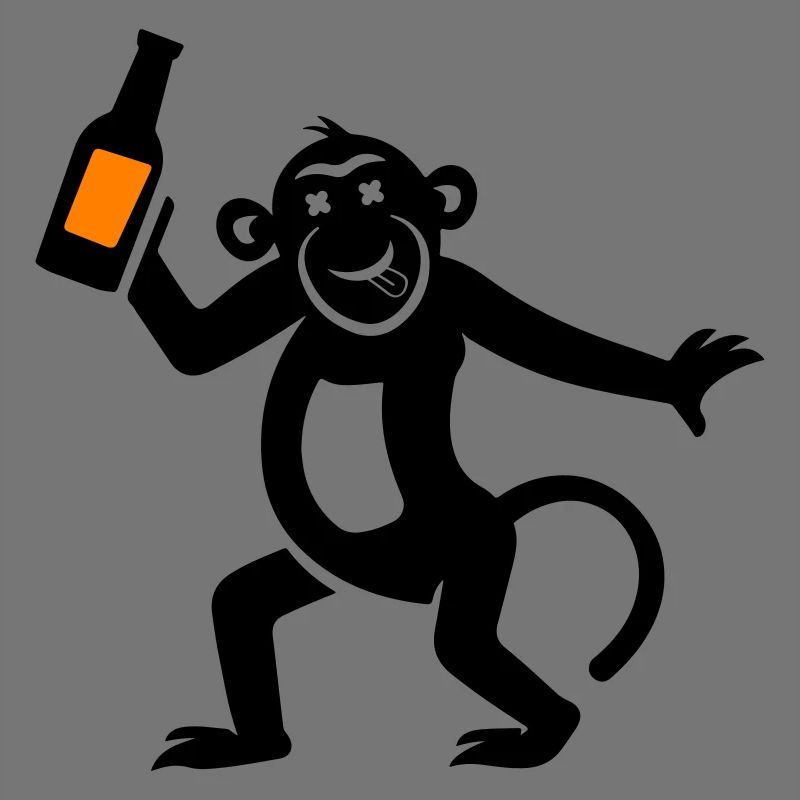 Monkey Beer Funny