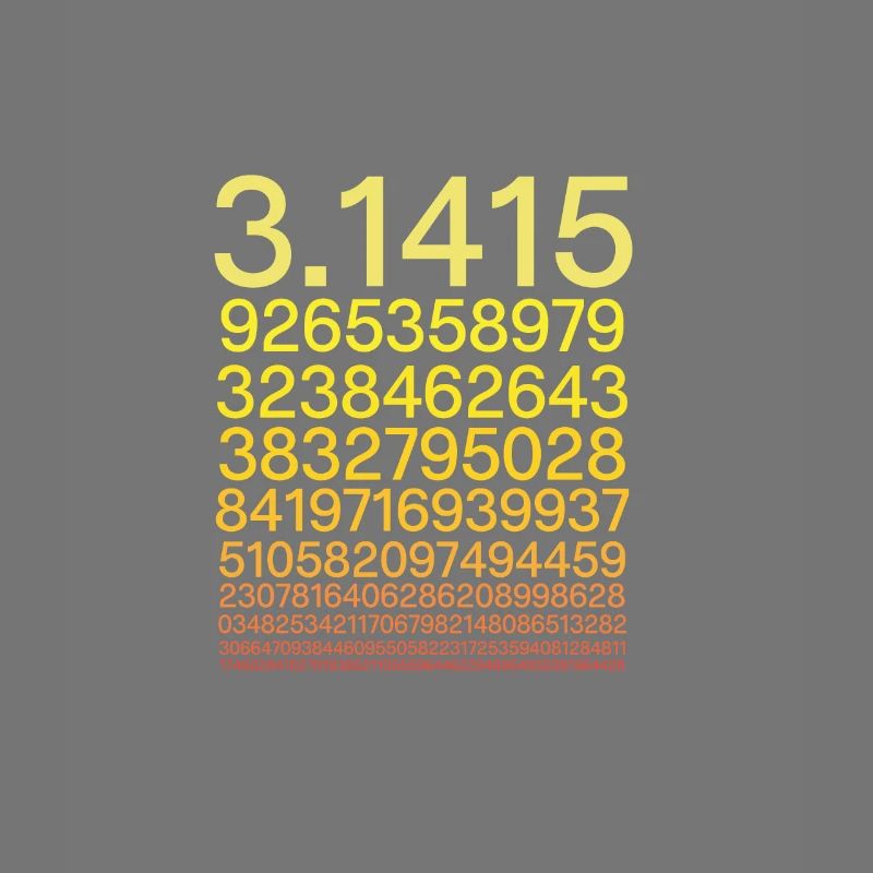 Pi math math numéro