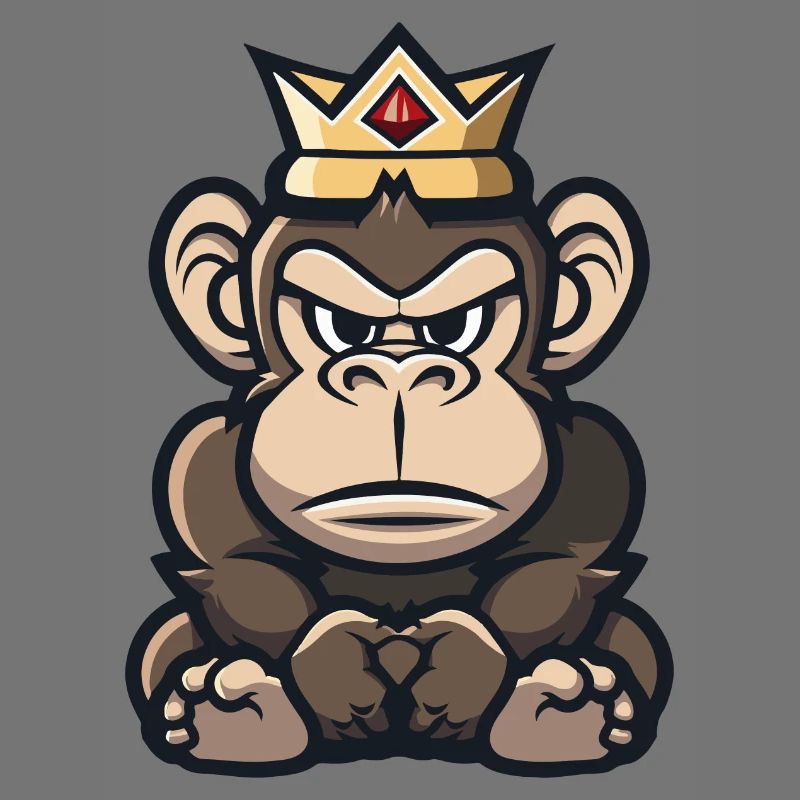 Monkey Comic Crown