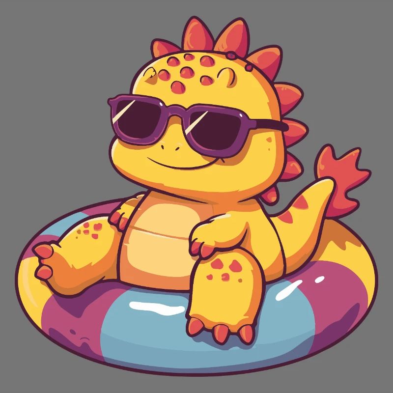 Dinosaurier stegosaurus Comic Cool