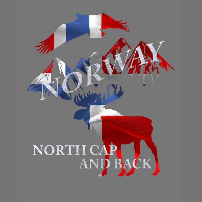 Norway North Cape and back moose mountains eagle nature