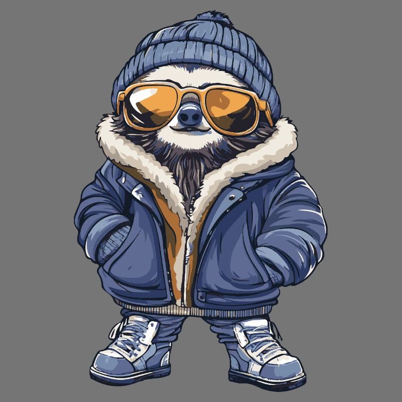 Sloth Cool Comic