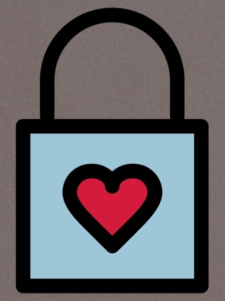 Padlock, love lock