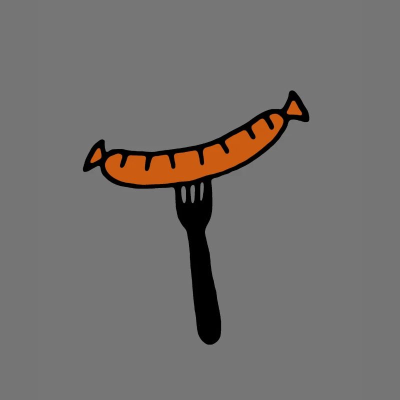 Bratwurst fork