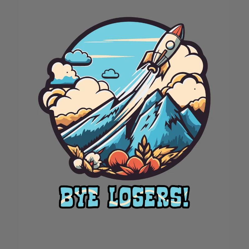 Bye bye, losers! Launch of the rocket