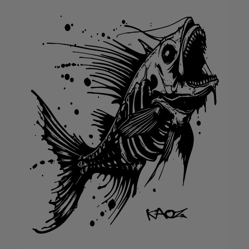 A Skeleton Fish