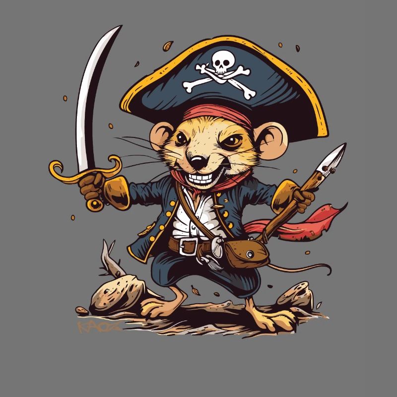 Mouse Rat Pirate