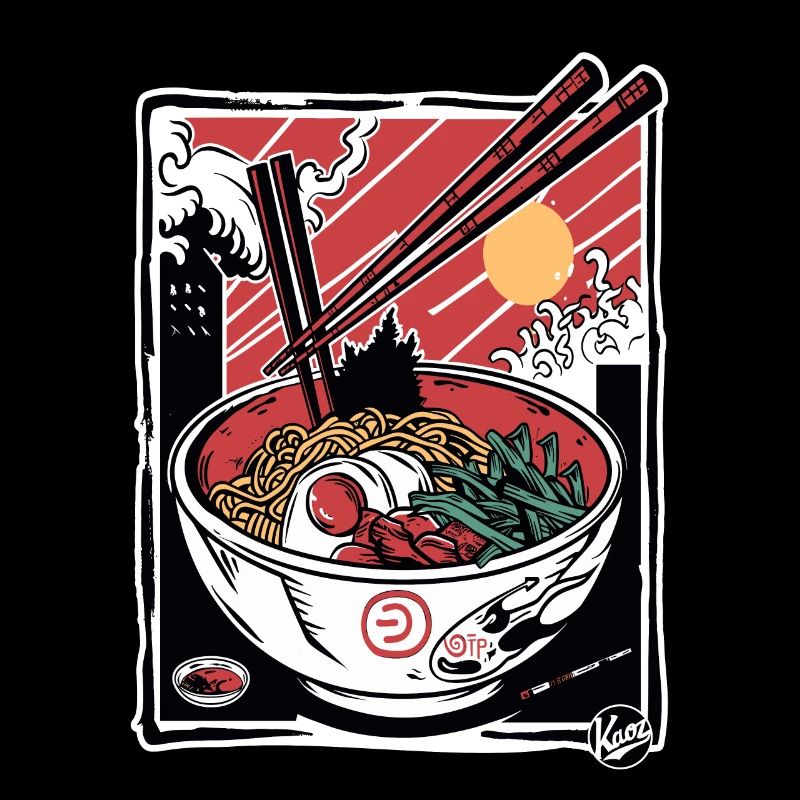 Attaque des bâtonnets de ramen