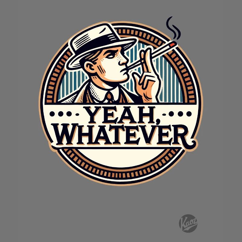 1920s Elegant Man: Yes, Never Mind What