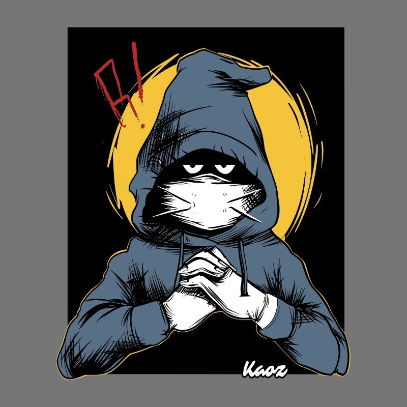 Suspect en sweat à capuche
