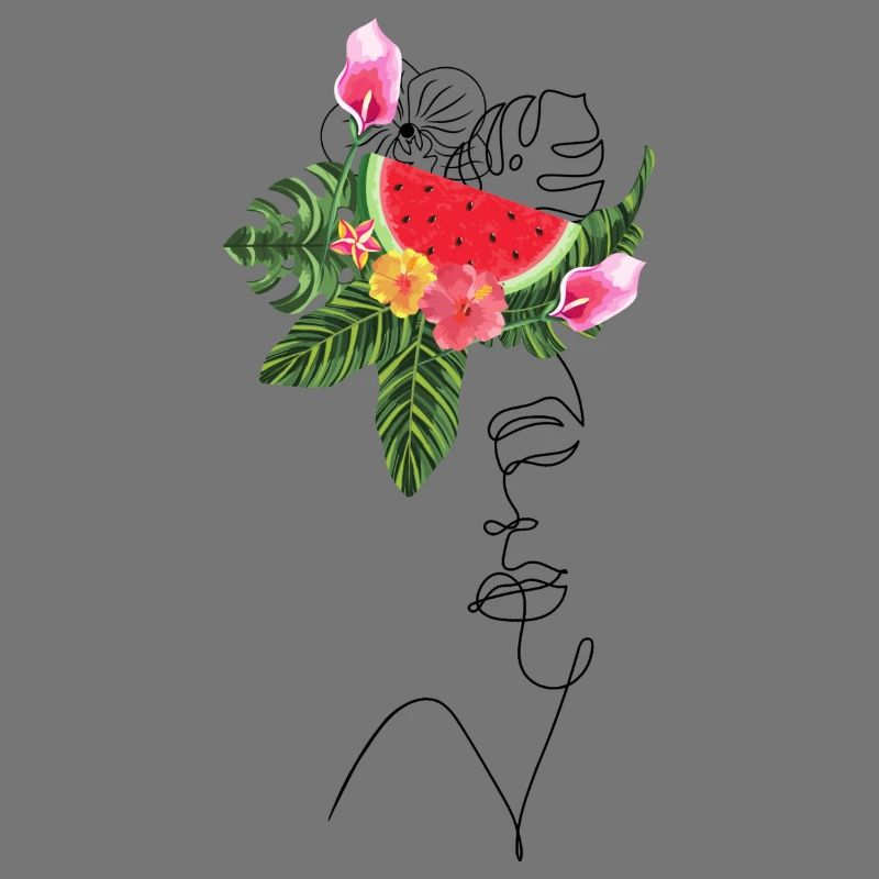 Pastèque Lady Lineart
