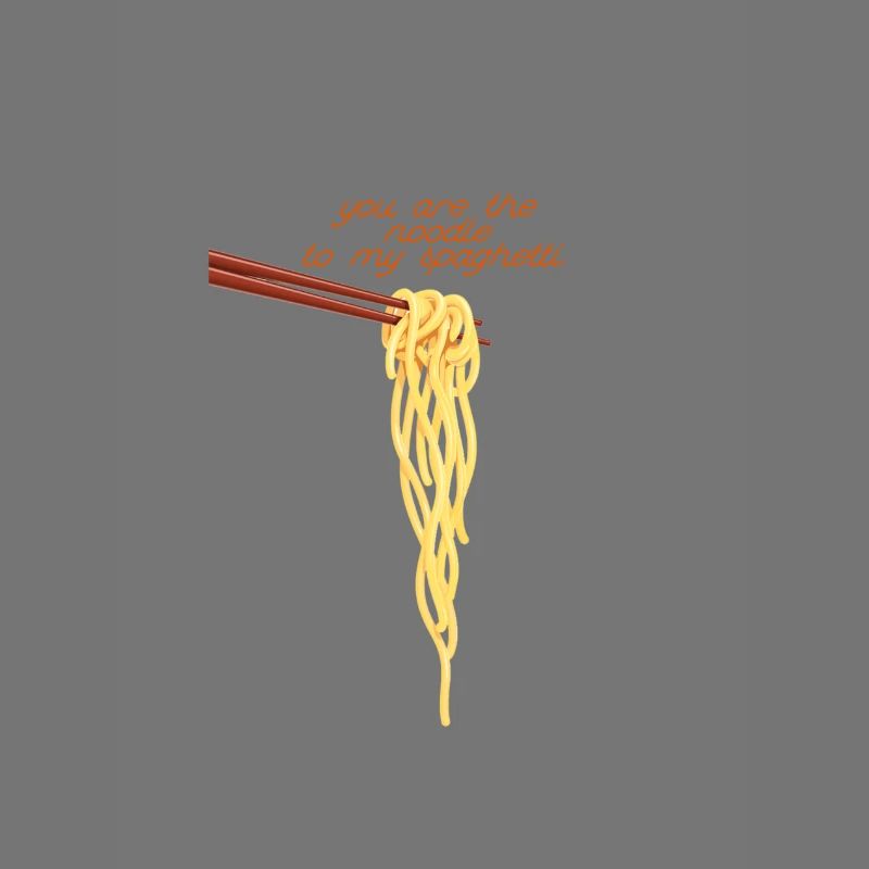 Spaghetti mit Stäbchen