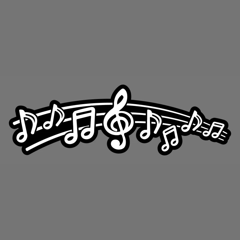 Clé de symbole de notes de musique