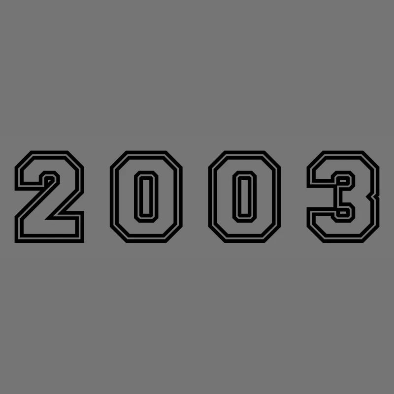 Numéro de l’année 2003
