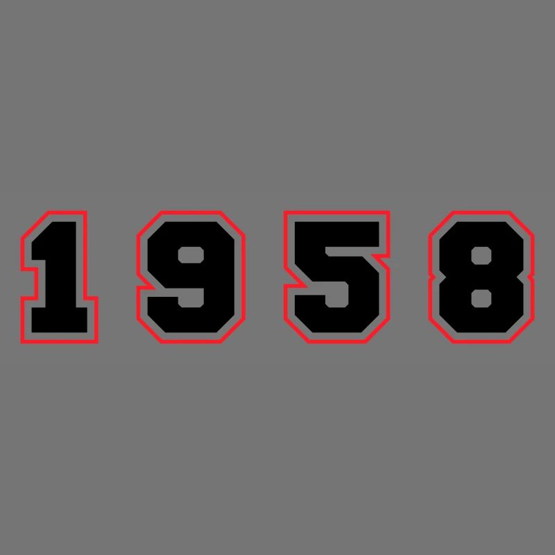 Numéro de l’année 1958