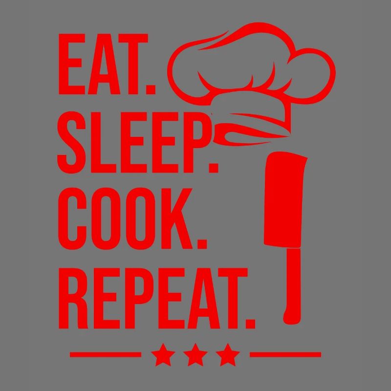 Manger dormir cuisiner répéter