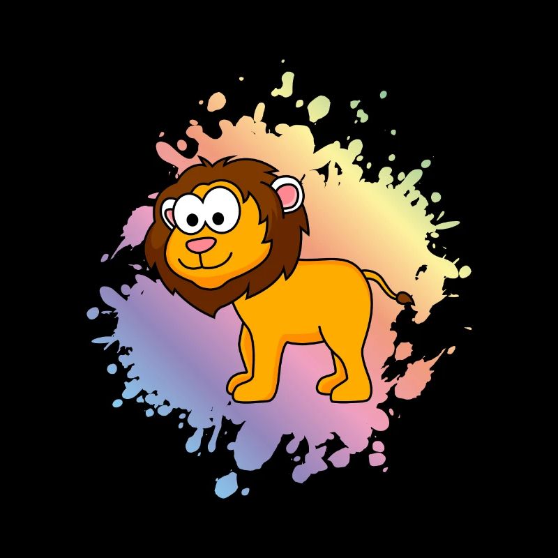 Lion Comic Animal