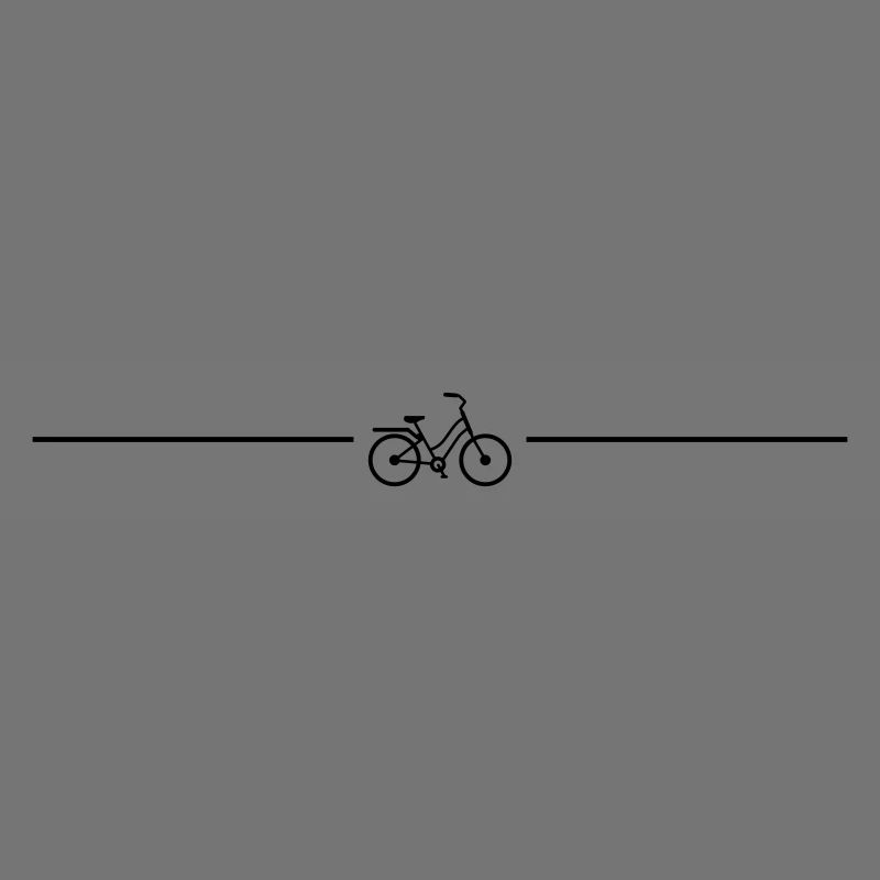 Bicycle icon line