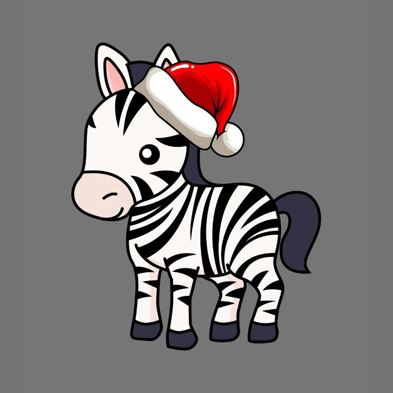 Zebra Comic Christmas