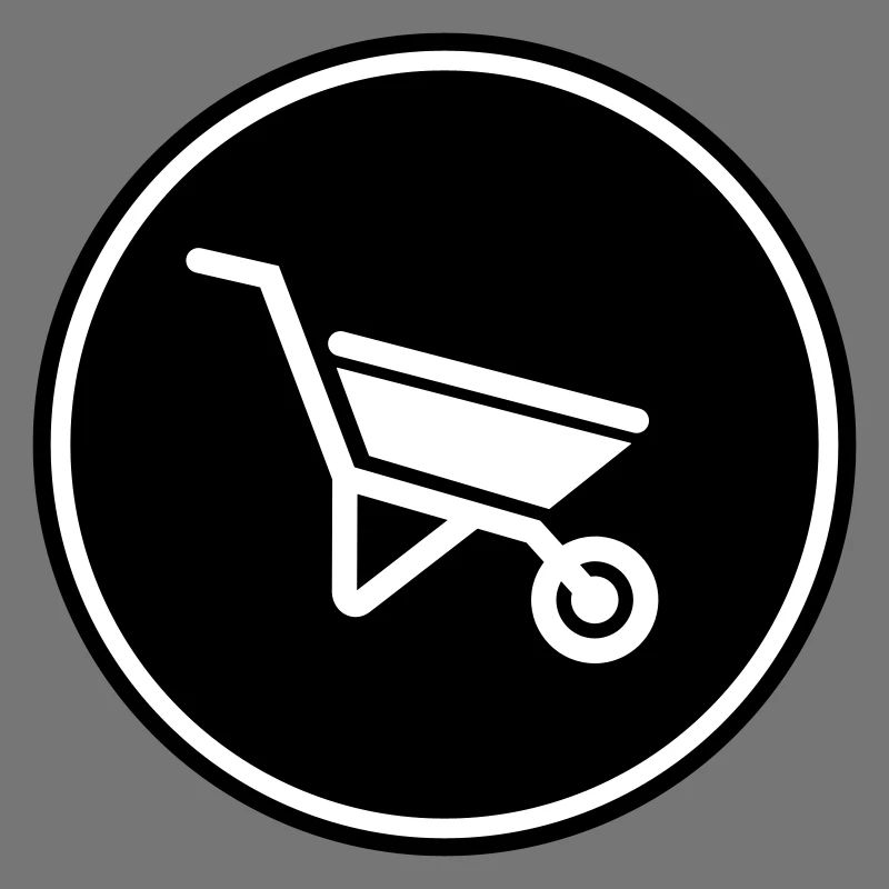 Symbole de brouette
