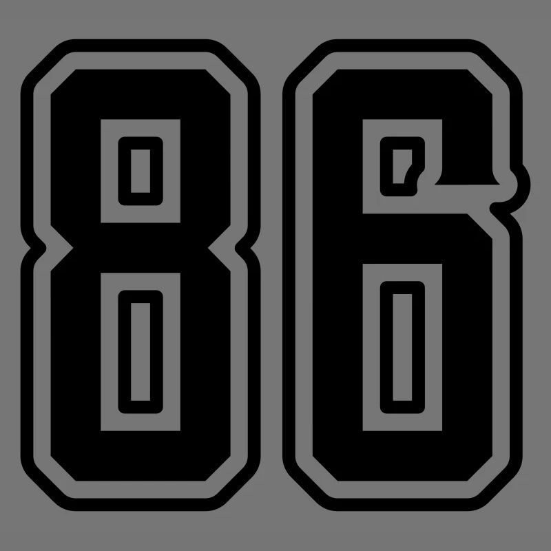 Symbole numérique 86