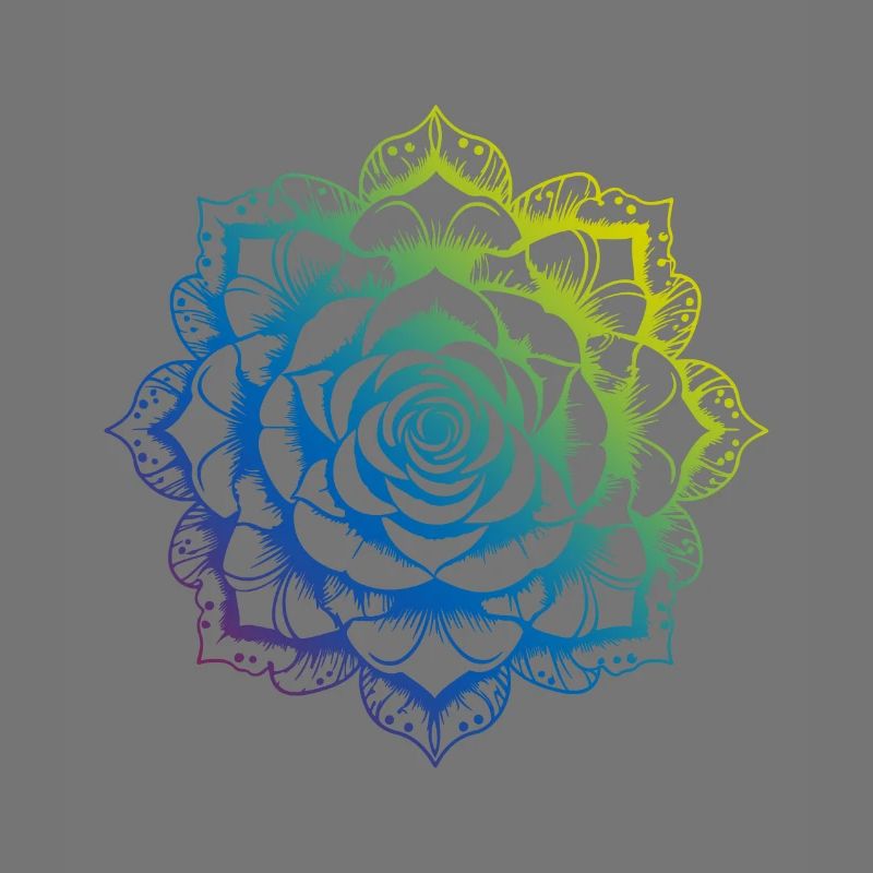 Rose Mandala Boho