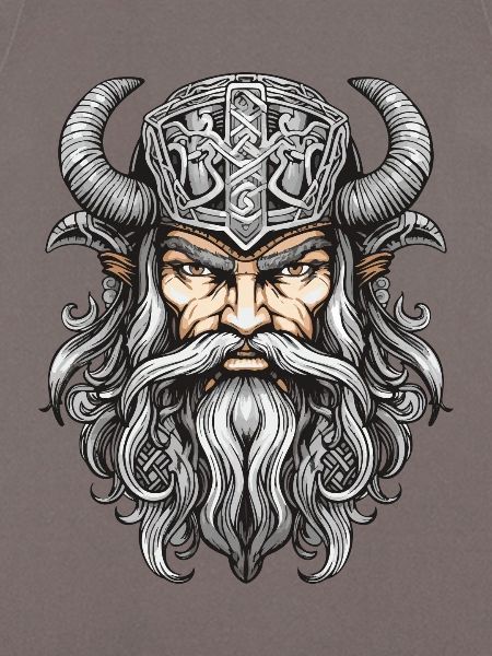 Wikinger Krieger Valhalla Odin