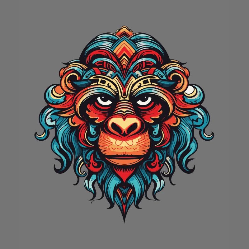 Monkey Portrait