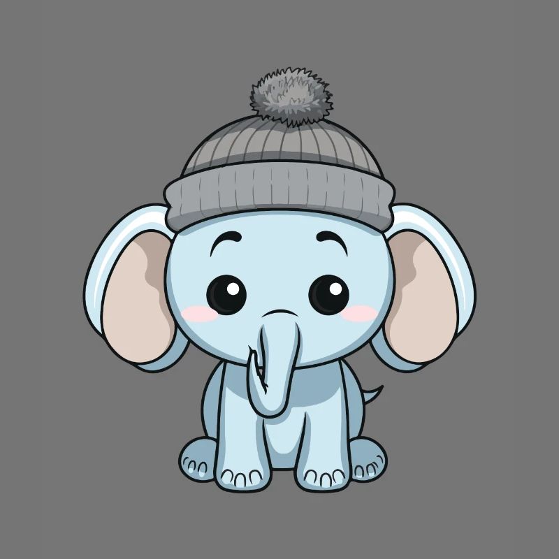 Elephant Winter Comic