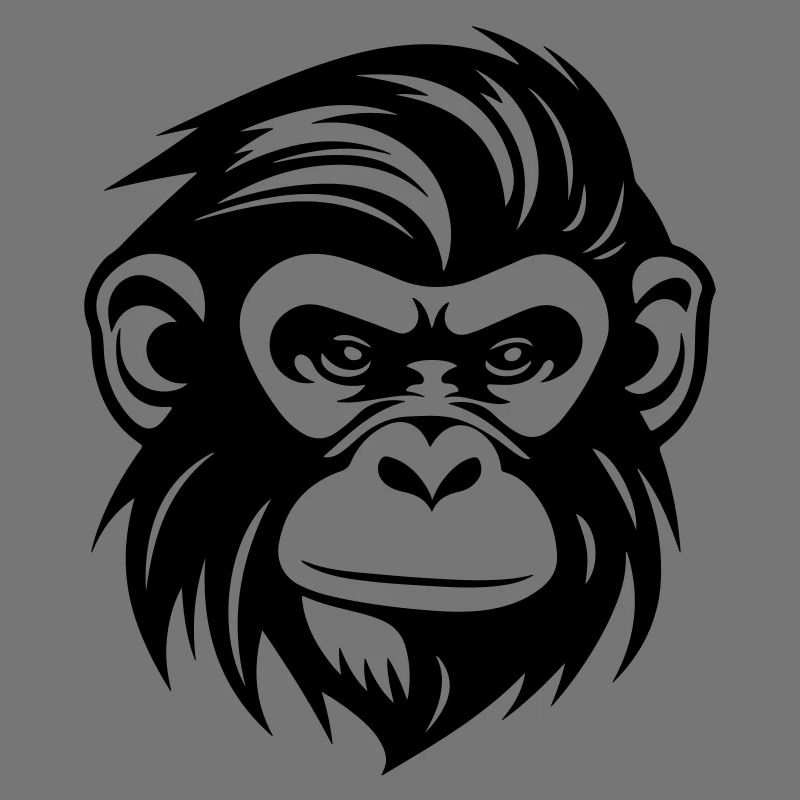 Affe Kopf