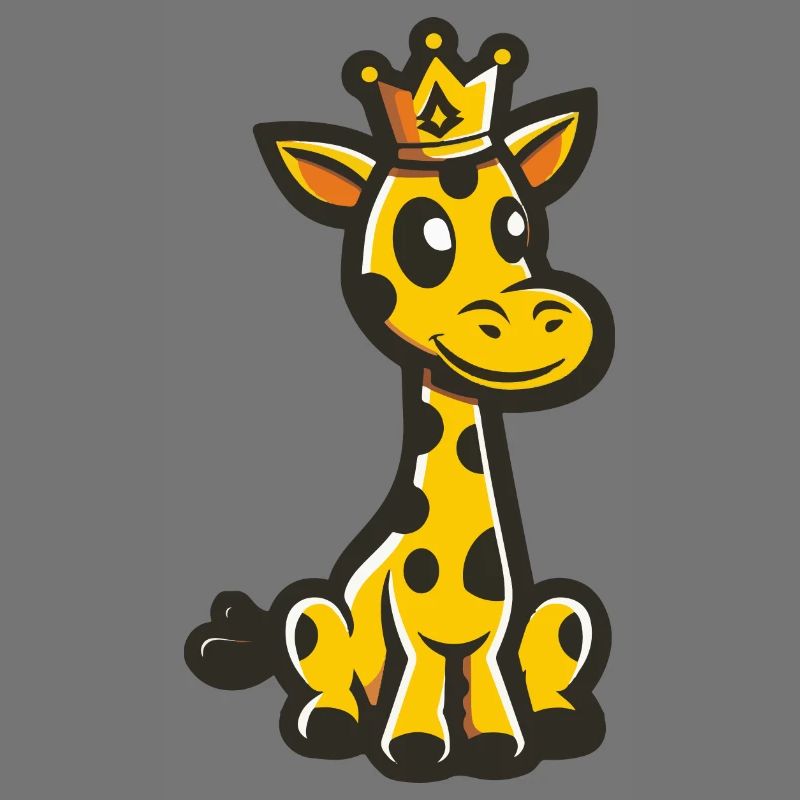 Giraffe Comic Crown