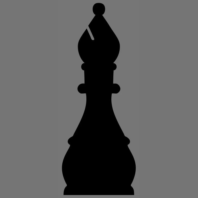 fou jeu d'échecs.