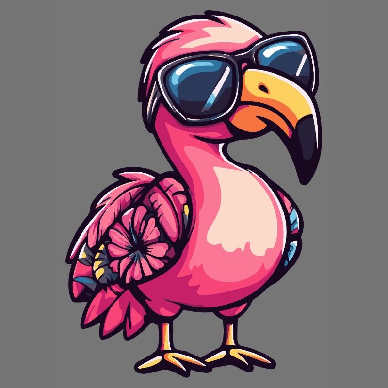Flamingo Comic Vacation