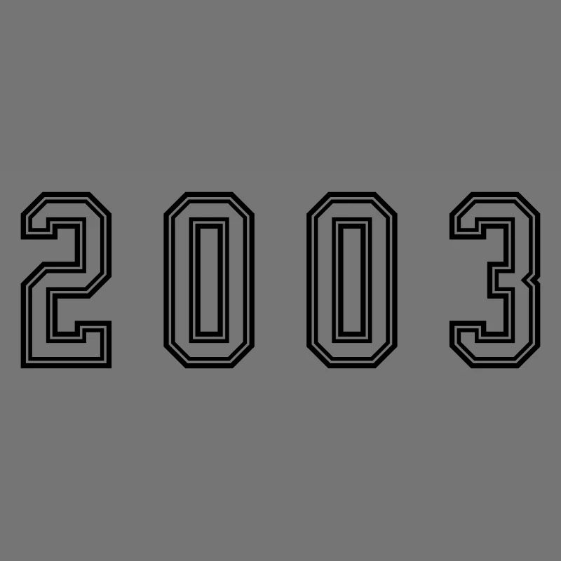 Numéro de l’année 2003