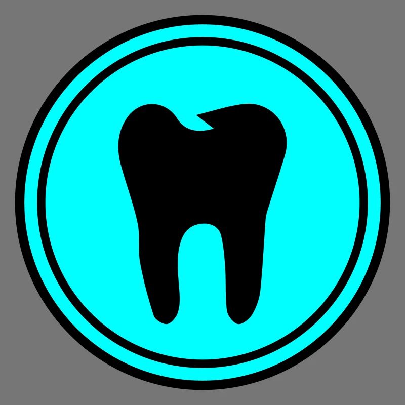 Symbole de l’icône de dent