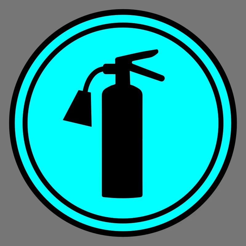 Fire extinguisher symbol