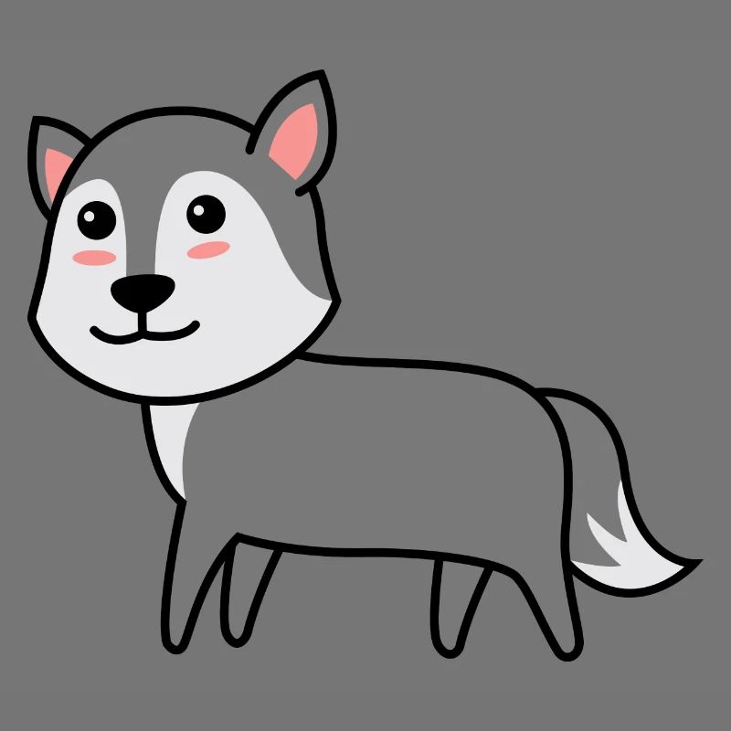 Wolf Comic Animal