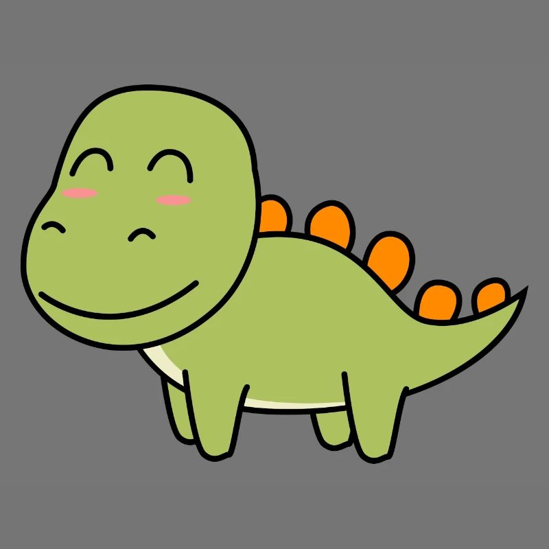 Dinosaur stegosaurus comic